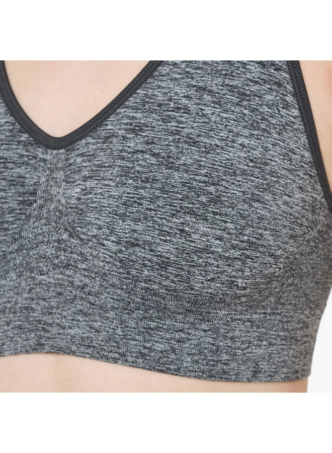 Hanes Grey Hanes Womens Cosy Seamless Wire Free Bra for Women | Best Price UAE