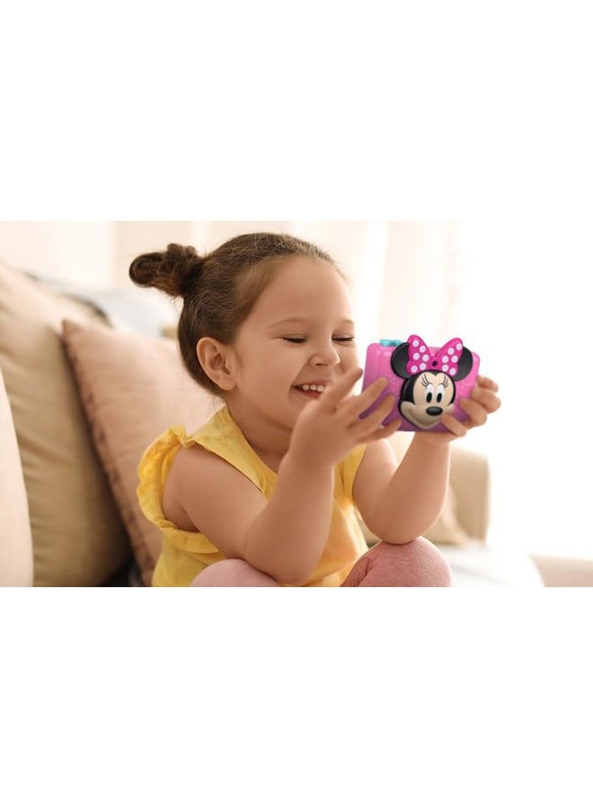 eKids Minnie Mouse Kids Camera with SD Card, Digital Camera for Kids with Video Recording and Built-in Digital Stickers (Minnie) - Image 5