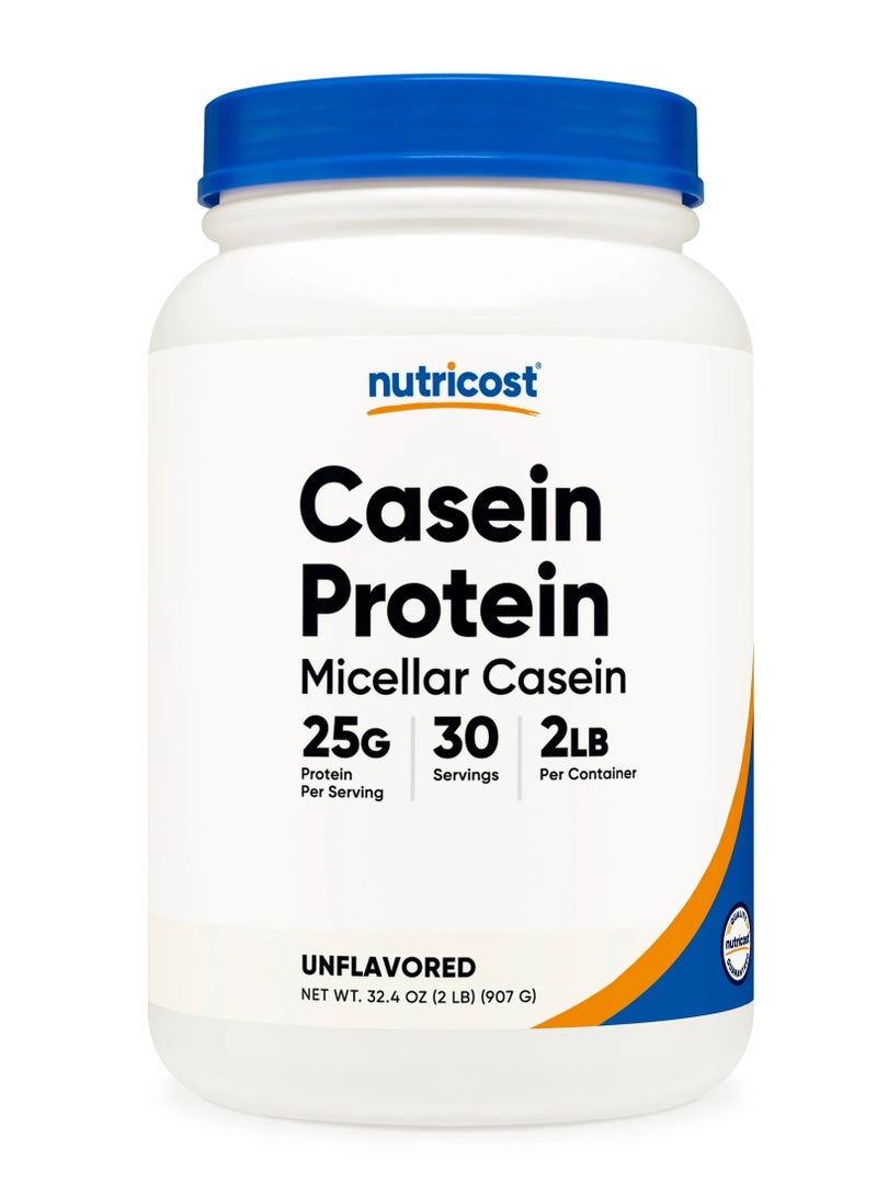 Nutricost Casein Protein Powder 2lb - Image 1