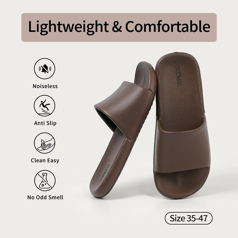 D.D.Star Big Size Bathroom Slippers For Men and Women Non-Slip Quick Drying Shower Shoes Comfortable And Soft Sole Slide On Sandal - Image 4