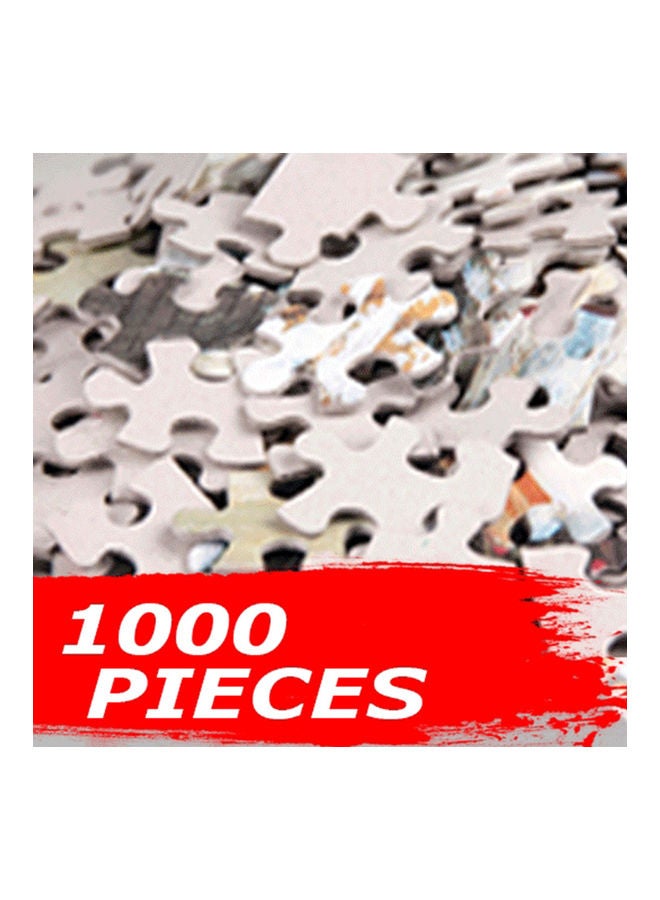 أحجيات قطع تركيب تذكارية يمكنك تركيبه بنفسك من 1000 قطعة طراز 2020/2021 23x5x17سم - Image 3