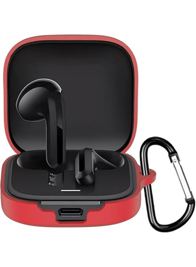 حافظة سيليكون لسماعه ريدمي بادز 6 اكتيف - احمر