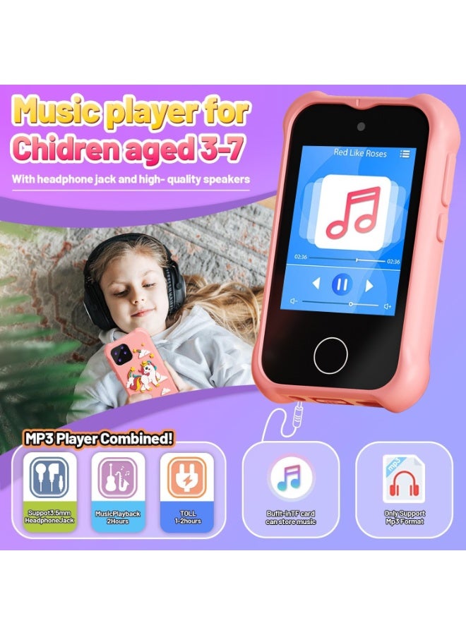 xppier Kids Smart Phone mobile, Mini Phone for Kids with Camera, Games, Educational Toy for Girls boys, Small Phones for Kids, Gift for Birthday or Learning - Image 5