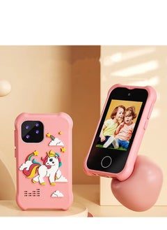 xppier هاتف محمول ذكي للأطفال، هاتف صغير للأطفال مزود بكاميرا، ألعاب، لعبة تعليمية للفتيات والأولاد من عمر 3 إلى 8 سنوات والأطفال الصغار، هواتف صغيرة للأطفال، هدية لعيد الميلاد أو التعلم  - Image 1