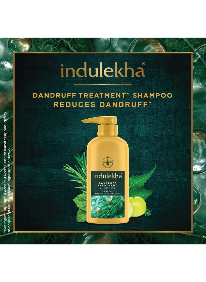 Indulekha Dandruff Treatment Shampoo 580 ml (Pack of 2) - Image 2