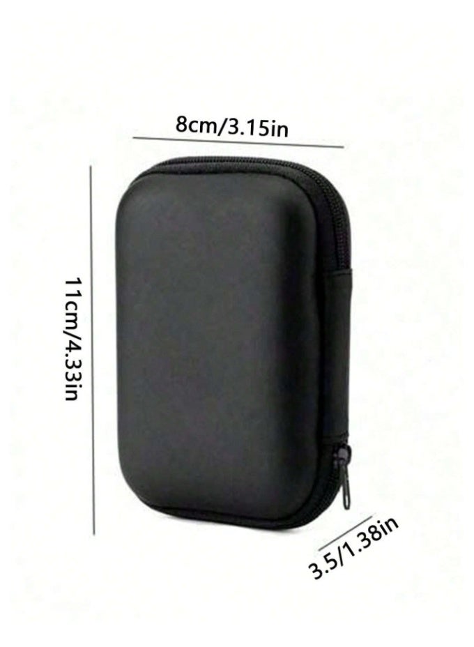 Electronic Accessories Organizer Bag Travel Storage Pouch for Cables, USB Drives, Earphones, Power Banks, Hard Drives, Adapters, for Camera Gear Black Carrying Case for Digital Gadgets. - Image 5