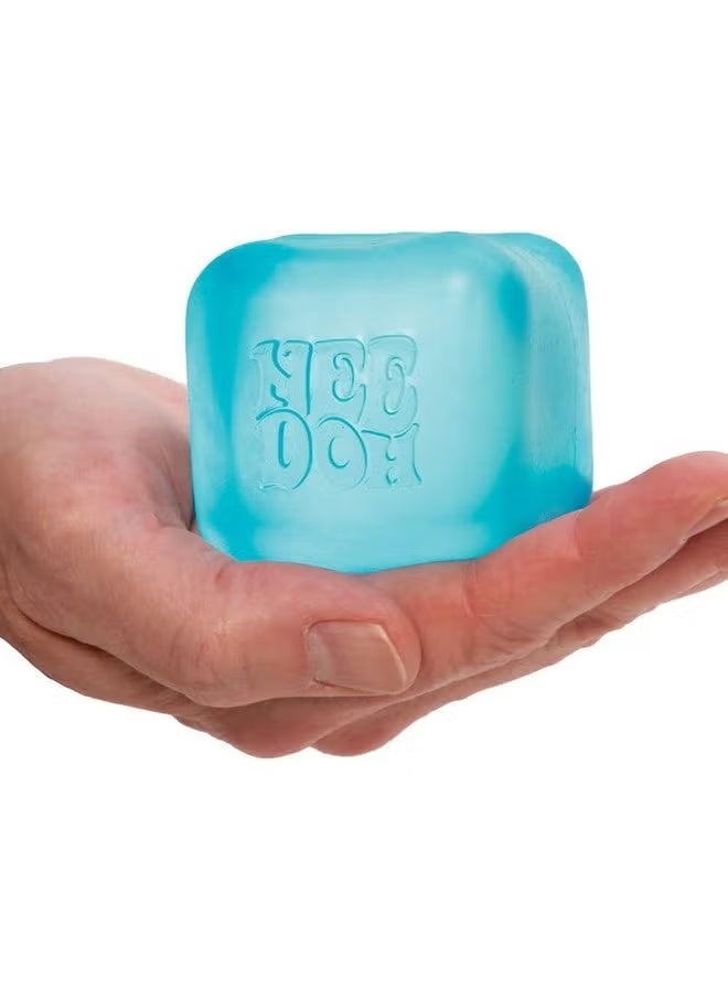 NeeDoh Nice Cube -Sensory Squeeze Toy with Super Solid Squish - 2.25" Cube - Image 1
