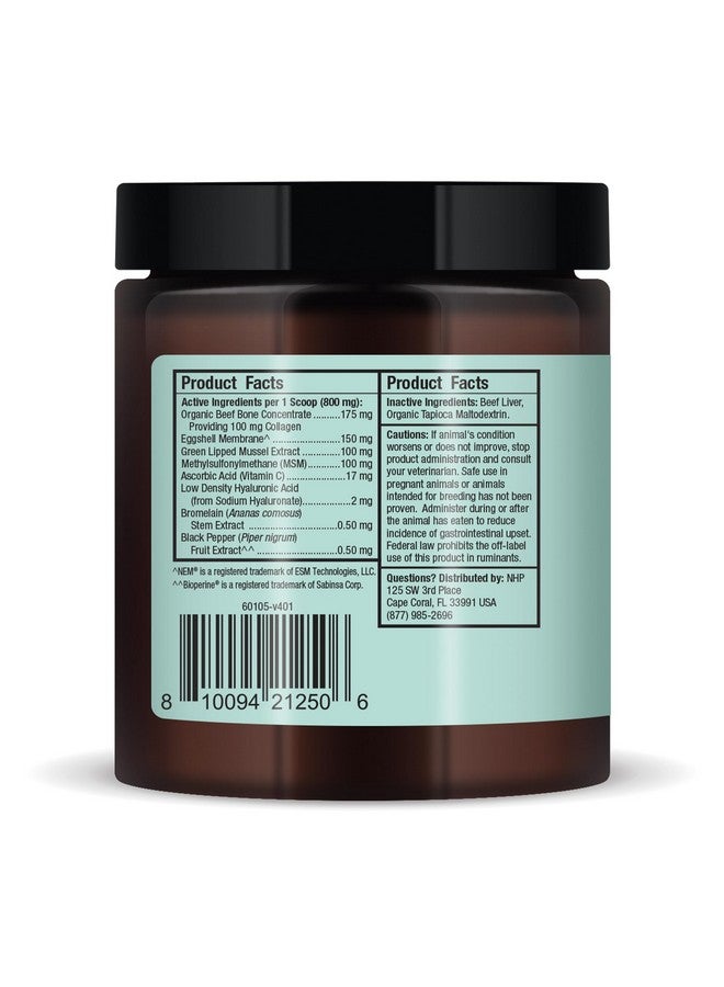 Dr. Mercola Bark & Whiskers Joint Support for Dogs & Cats, 1.69 Oz. (48 g), Collagen & Hyaluronic Acid, Promotes Mobility, Veterinarian Formulated, Non-GMO, Dr. Mercola - Image 3