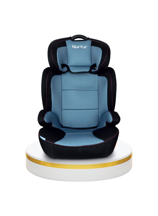 Nurtur Jupiter BabyKids 3in1 Car Seat Booster Seat Adjustable Backrest Extra Protection 5Point Safety Harness 9 months to 12 years Upto 36kg Official Product - Image 1