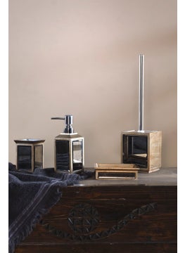 4 Piece Bathroom Accessory Set - Bronze