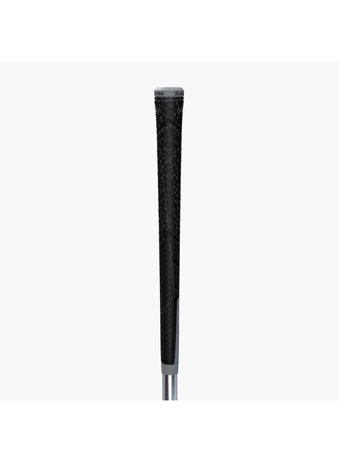 Super Stroke SuperStroke REVL Midsize Golf Club Grips, .50 Round, Element, All-weather Traction, Responsive Feel and Total Control from Every Swing, Black/Grey - Image 4