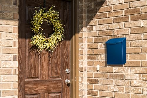 Architectural Mailboxes 2681BE Marina Wall Mount Mailbox, C1, Blue - Image 2