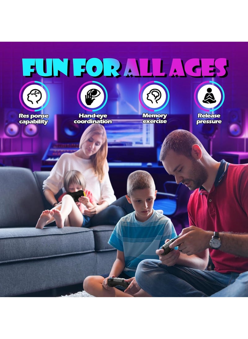 Fast Push Fidget Toys Handle, Flashing Handheld Game for Kids Teens Adults, Electronic Brain & Memory Game, Quick Push Buttons Gamepad, Xmas Birthday Gifts STEM Toys for Boys Girls - Image 3