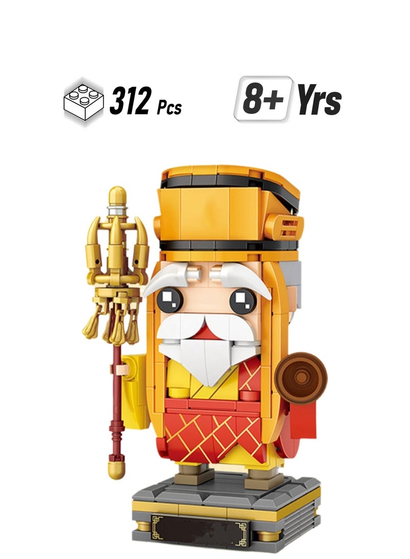 Loquat 312pcs Fahai Character Model Set Building Blocks Creative Diy Assembly Building Assembly Toys Children Adult Home Decoration - Image 1