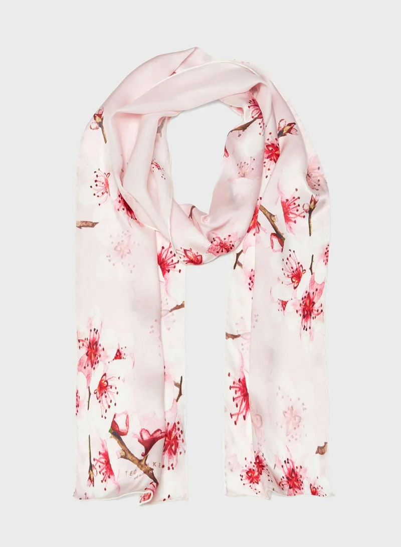 Ted Baker Brielle Blossom Skinny Scarf