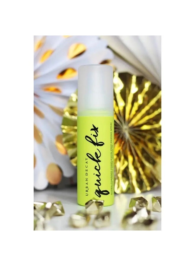 Urban Decay Quick Fix - Hydra-Charged Complexion Prep Priming Spray - Instantly Hydrates & Softens Skin - Visibly Reduces the Appearance of Pores - Light, Microfine Mist - Image 2