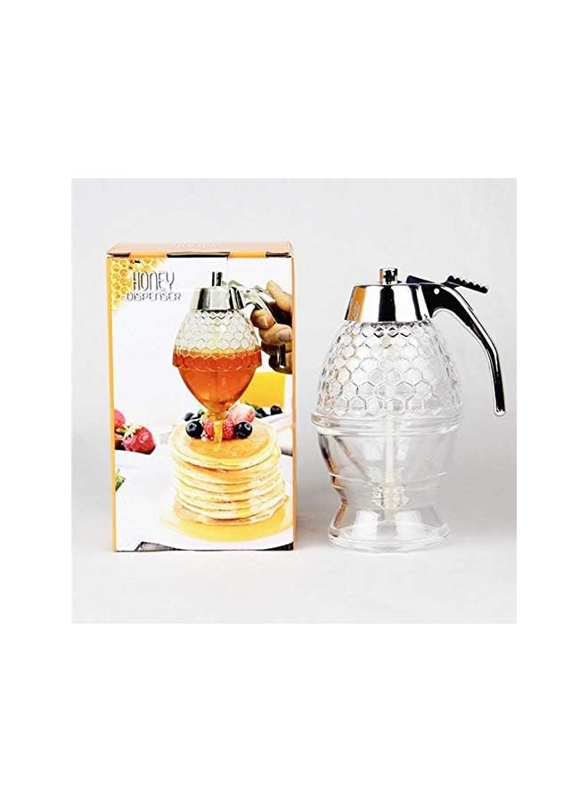 S-TOP Acrylic Honey Jar Juice Dispenser Honey Bee Drip Bottle - Image 4