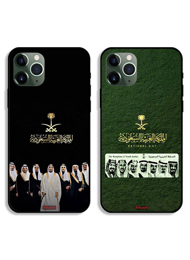 Tolwak Two Cases For Apple iPhone 11 Pro Max Protective Covers Kingdom Family  - Image 1