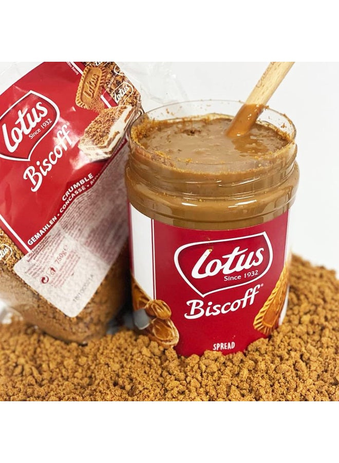 لوتس زبدة بسكويت لوتس بيسكوف 400 جرام طعم الكراميل المميز - Image 3