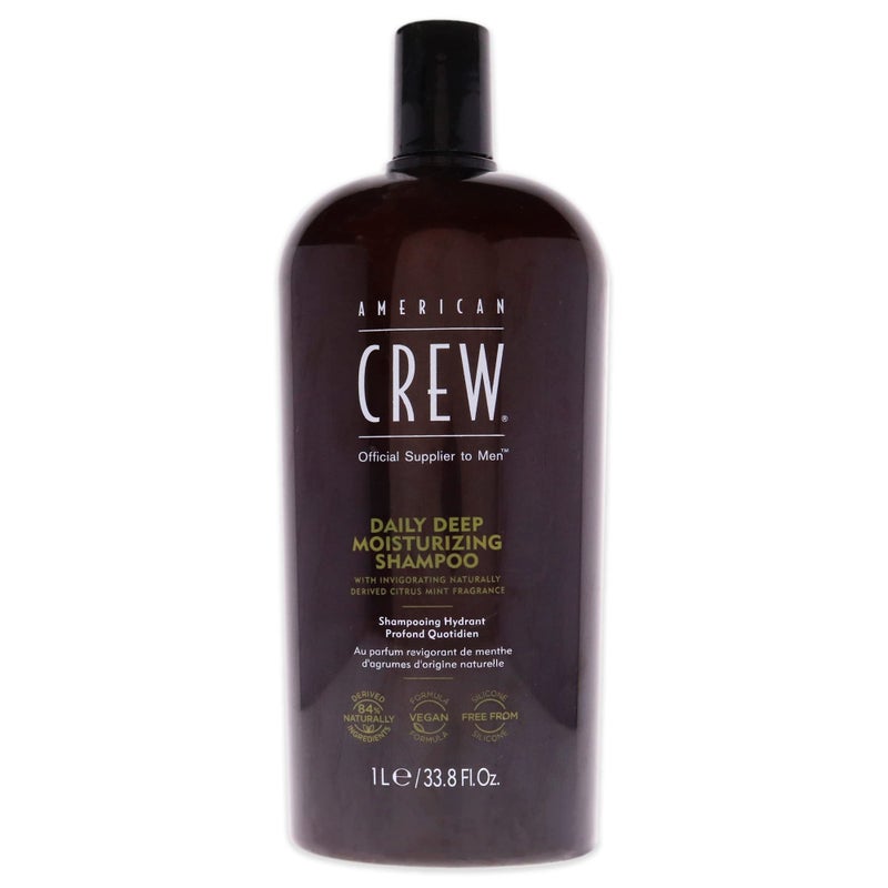 American Crew Daily Moisturizing Shampoo, 33.8 Ounce - Image 1