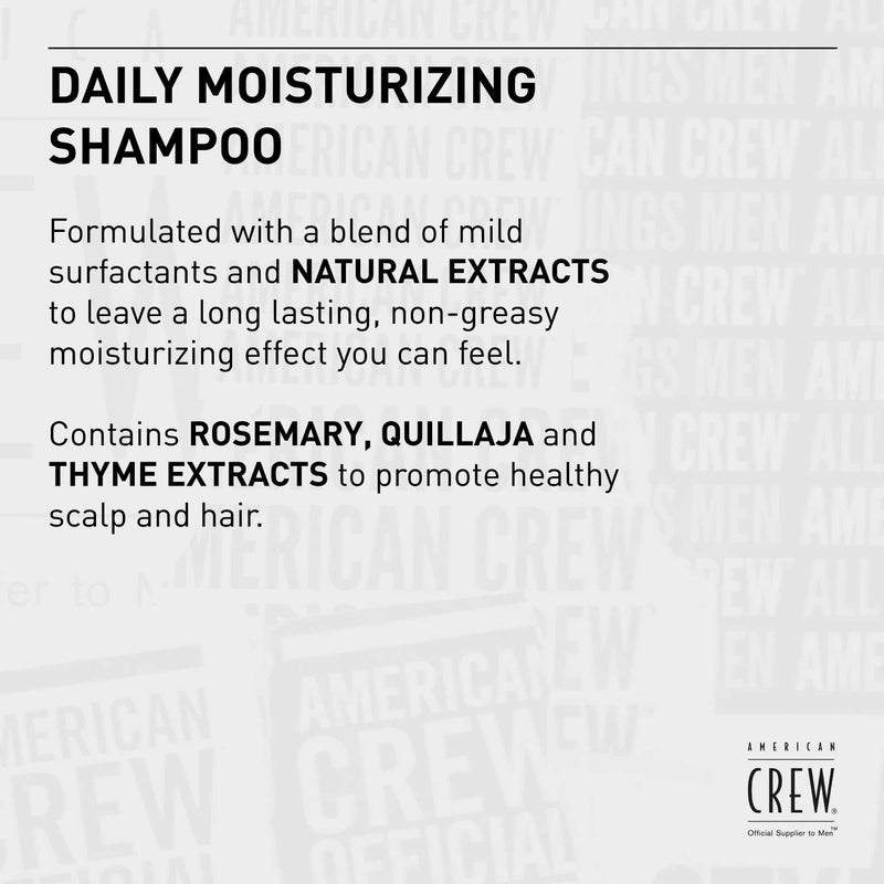 American Crew Daily Moisturizing Shampoo, 33.8 Ounce - Image 5