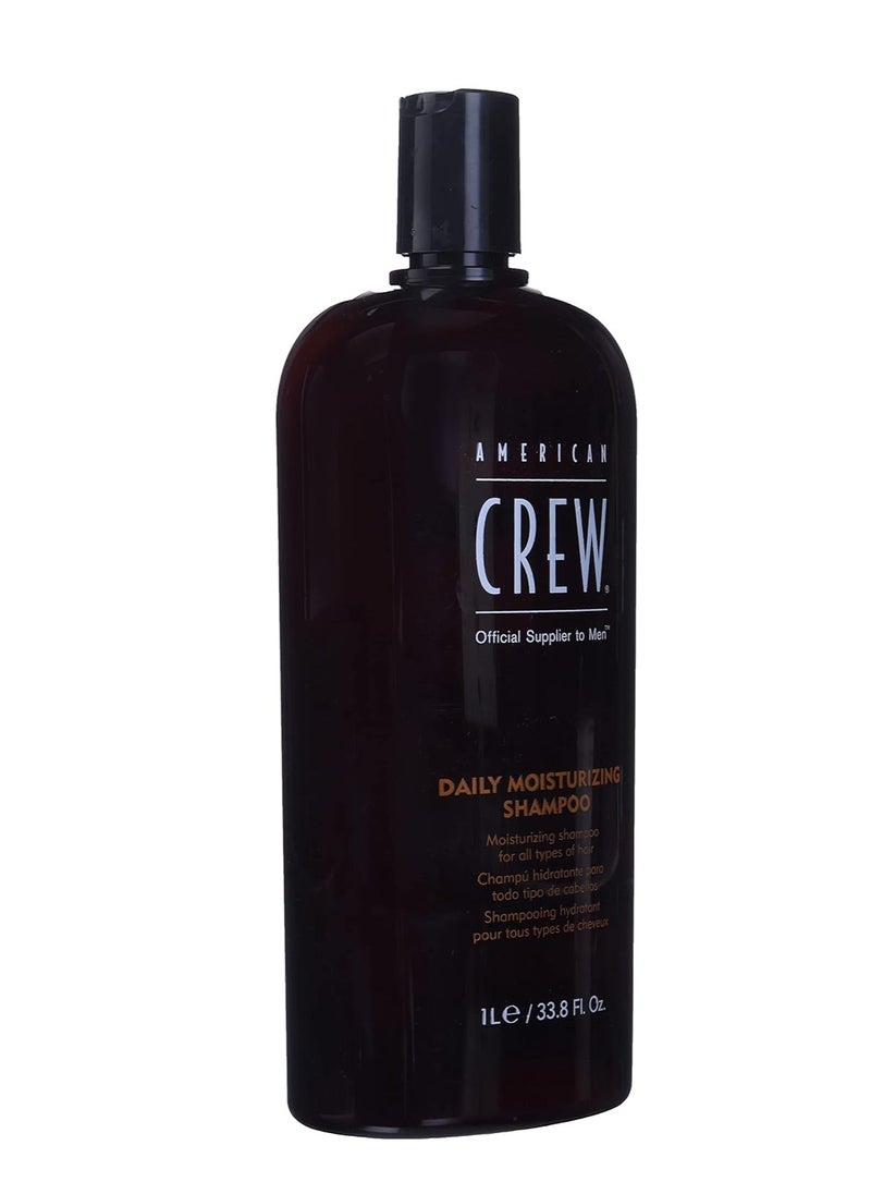 AMERICAN CREW - American Crew Daily Moisturizing Shampoo, 33.8 Ounce - Image 1