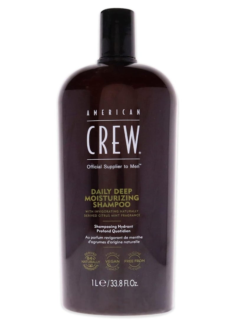 AMERICAN CREW - American Crew Daily Moisturizing Shampoo, 33.8 Ounce - Image 1