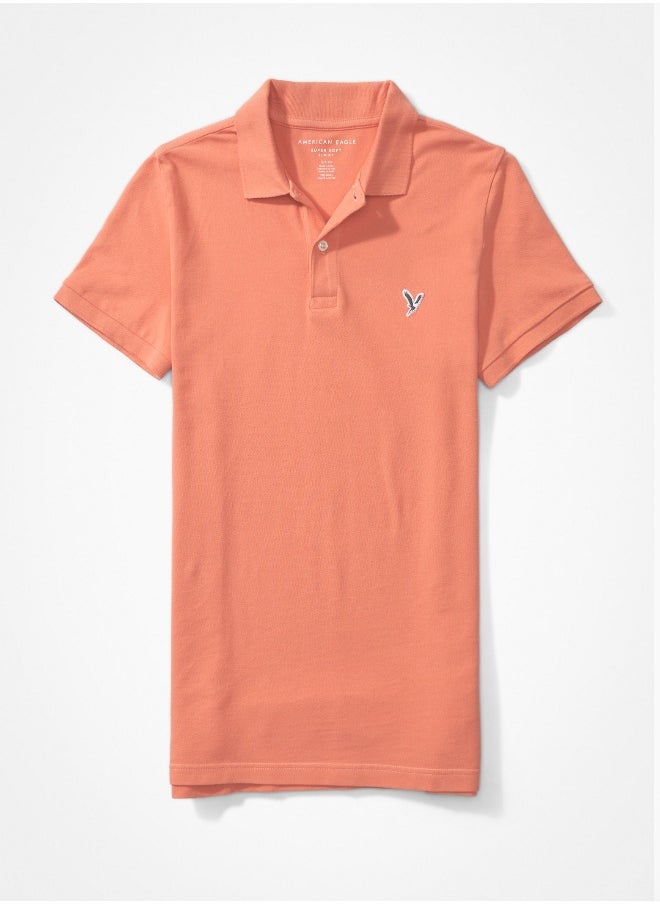 American Eagle - AE Slim Flex Polo Shirt - Image 1