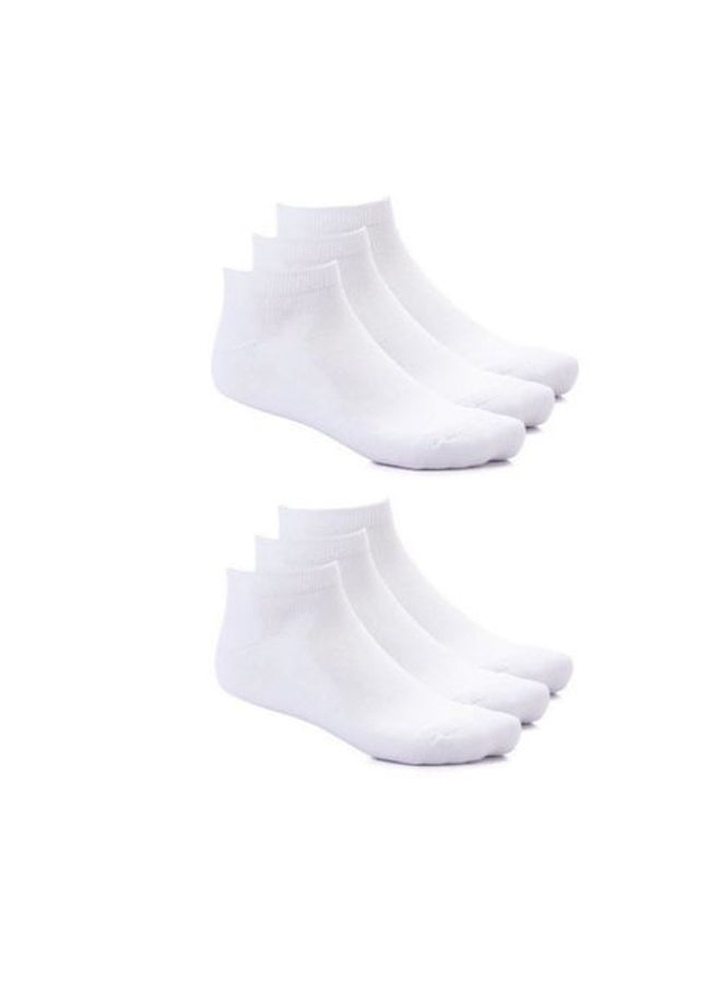 Socks - Set Of (6) Pieces - Ankel - White