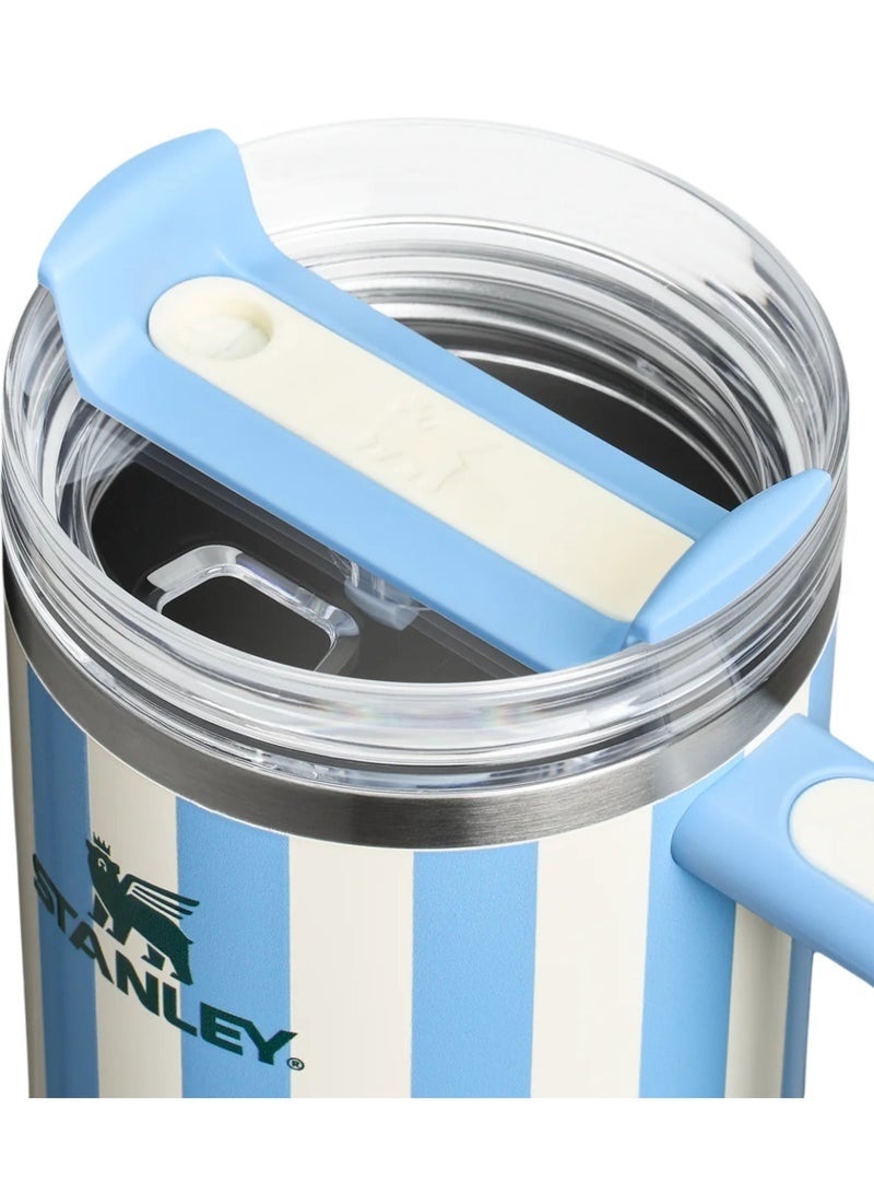Stanley The Quencher H2.0 Flowstate Tumbler | 40 OZ Cornflower Cabana Gloss - Image 3