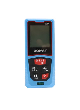 Bonai 60M Laser Distance Measure Meter with 1 Bubble Level, Min/In/Ft Unit Switching, LCD Backlit Display, Pythagorean Mode, Area and Volume - pzsku/ZB40818D4278E7995DD89Z/45/_/1702110395/5314f5ce-8b3b-41ff-be62-7cfe767b34aa