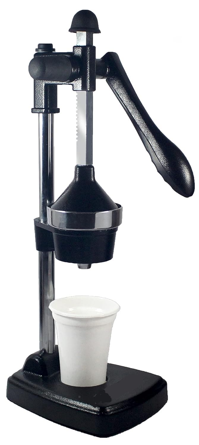 CARTIFY Commercial Grade Citrus Juicer Professional Hand Press Manual Fruit Juicer Metal Juice Squeezer Heavy Duty Orange Juicer Citrus Orange Lemon Aluminium Hand Press Citrus Fruit Juicer - Image 2