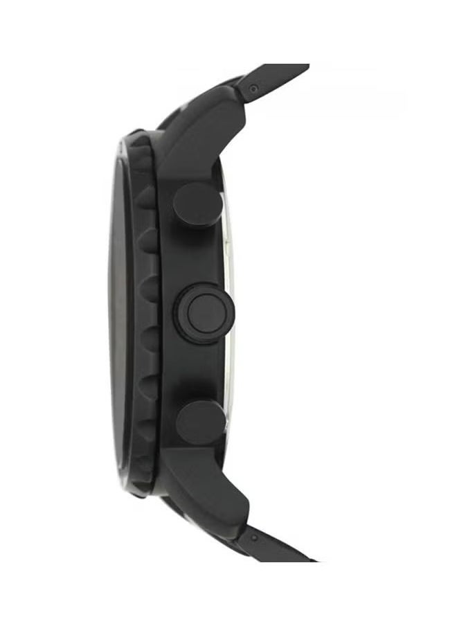 FOSSIL Men's Nate Chronograph Watch JR1401 - 50 mm - Black  - Image 3