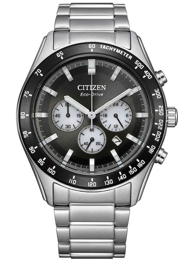 CITIZEN Promaster Sky Chrono Mens Watch CA4674-58E Black Dial with Luminous Markings, Slide-Rule Bezel, 40mm, Eco-Drive, Chronograph, Sapphire Crystal, 100M WR - Image 1