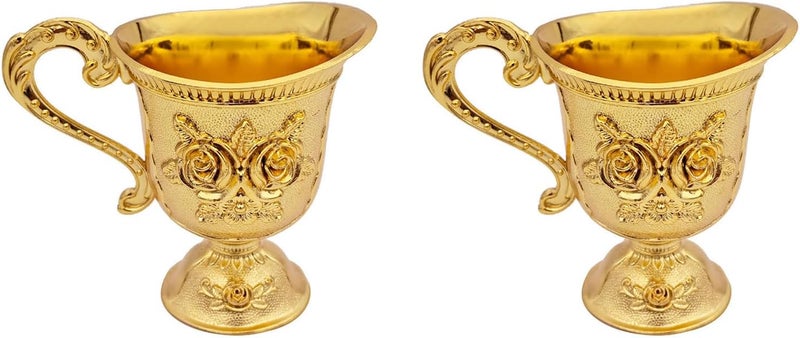 Refined European Engraved Alloy Champagne Glass with Floral Patterns for Formal and Home Decor Elegant European Delicate Flower Homes Decors and Parties - Image 5