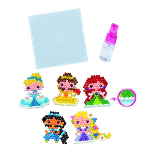 Aquabeads Disney Princess Dazzle Complete Arts Crafts Kit for Children Over 600 Beads to Create Your Favorite Disney Princess Characters - Image 1