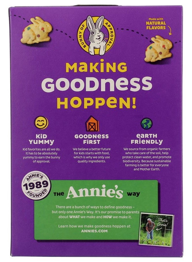 Annies Organic Birthday Cake Bunny Graham Snacks, 7.5 oz. - Image 2