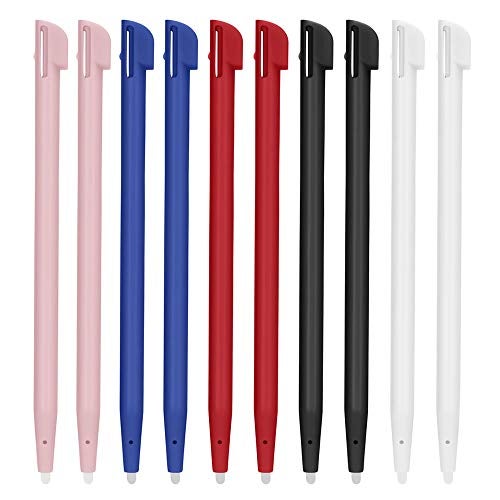 FENGWANGLI 2DS Stylus, 10 Pcs Stylus Pens for Nintendo 2DS, FENGWANGLI Plastic Touch Pen Set(5 Colors Available) - Image 1