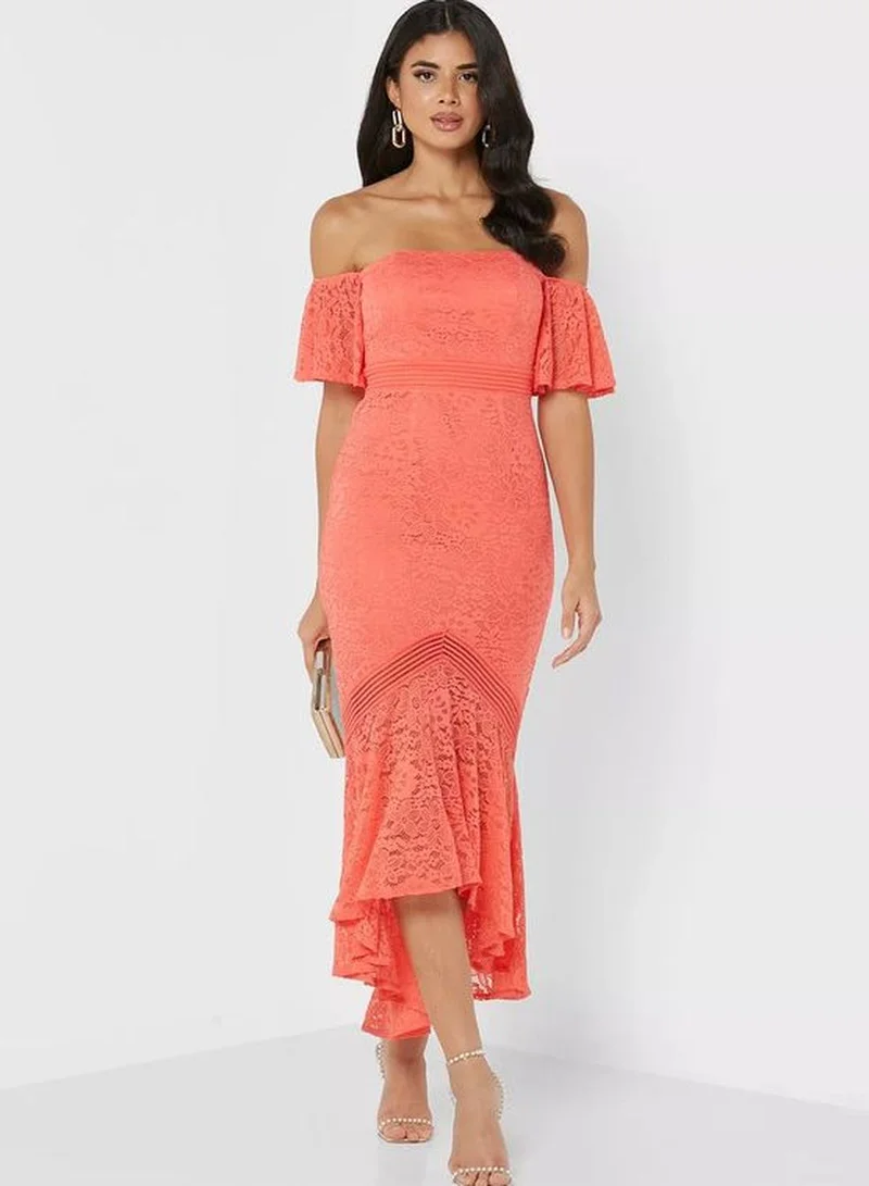 ليتل مسترس Little Mistress Hot Coral Dress
