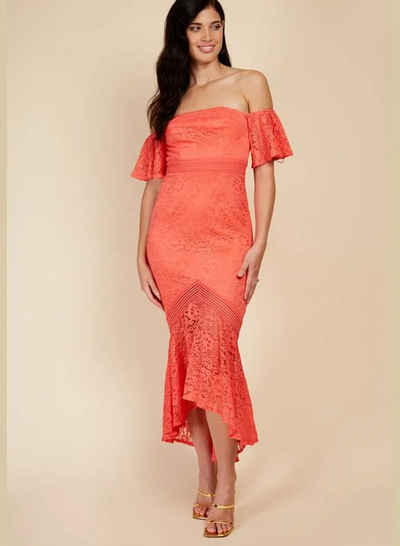 ليتل مسترس Little Mistress Hot Coral Dress