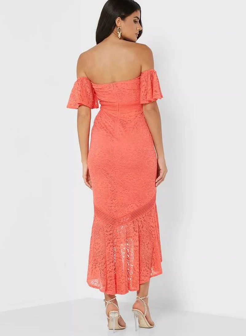 ليتل مسترس Little Mistress Hot Coral Dress