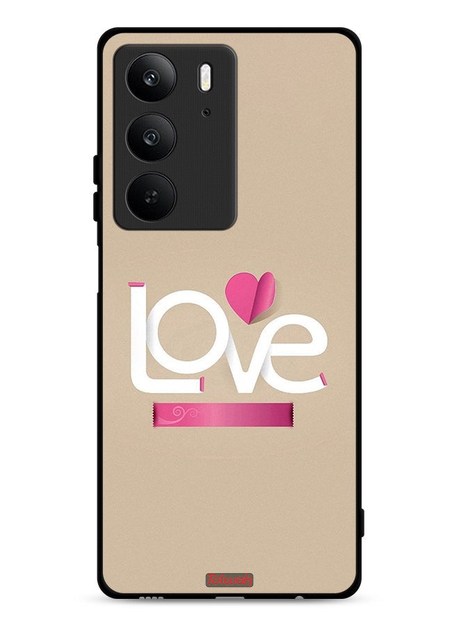 Tolwak Realme C75 4G Protective Case Cover Love Art - Image 1