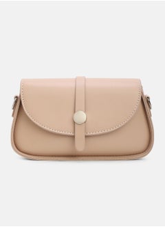 Haute Sauce Solid Magnet Lock Regular Vegan Leather Sling Bag with Detachable Strap For Women  - Image 5