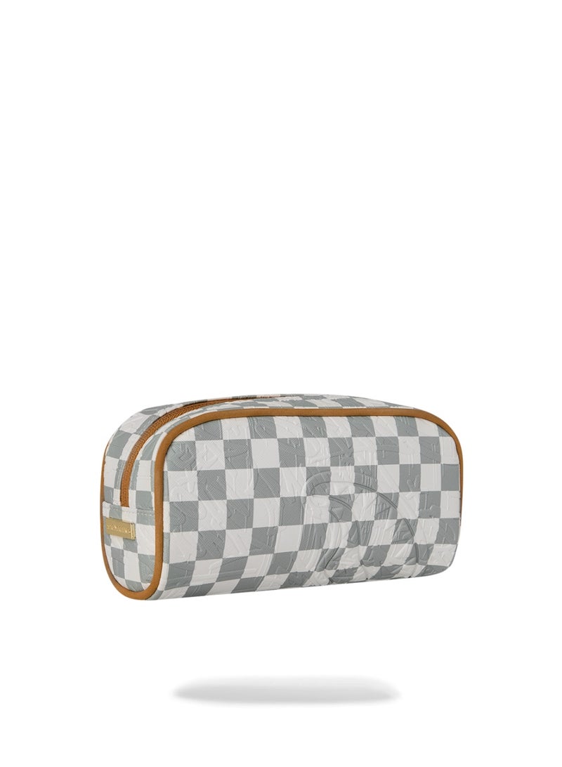 SPRAYGROUND GRAFF EMBOSSED CREAM CHECK POUCH - Image 2