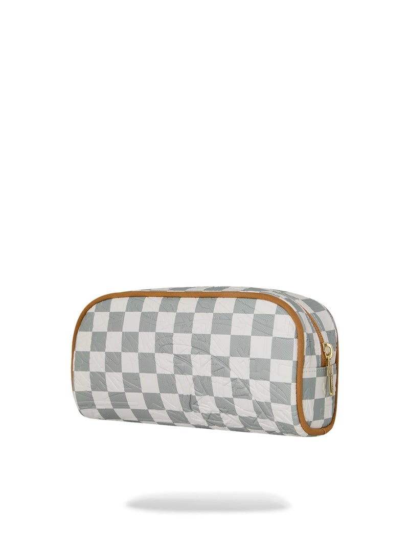 SPRAYGROUND GRAFF EMBOSSED CREAM CHECK POUCH - Image 3