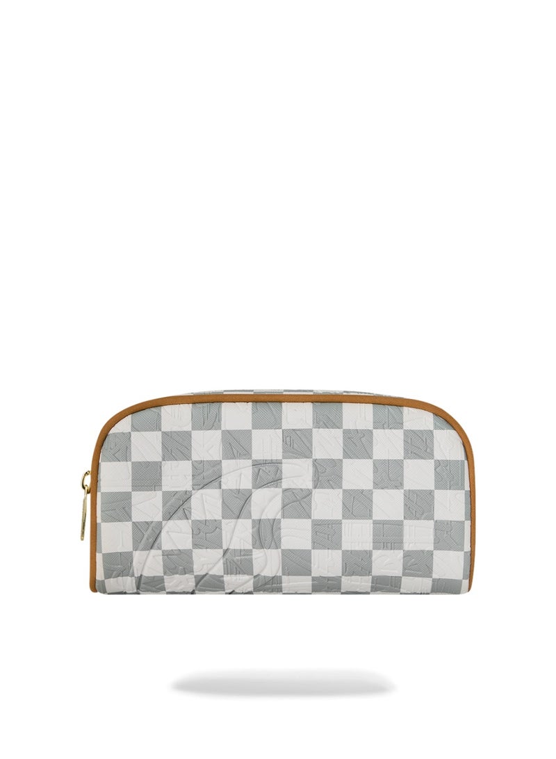 SPRAYGROUND GRAFF EMBOSSED CREAM CHECK POUCH - Image 4