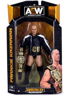 Aew مجسم AEW فرانكي كازاريان الذي لا مثيل له من السلسلة 5 من Jazwares، AEW0036  - Image 1