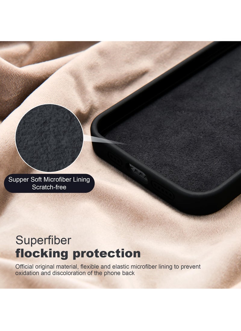 Eligo - iPhone 13 Pro Max MagSafe Case with Magnetic Invisible Stand,【Full Shockproof Protection】Soft Silicone Phone Cover with Kickstand for Apple 13 Pro Max (Black) - Image 1