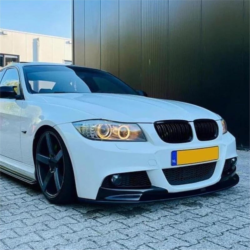 Wivplex Carbon Look Front Spoiler for BMW 3 Series E90 E91 - Image 4
