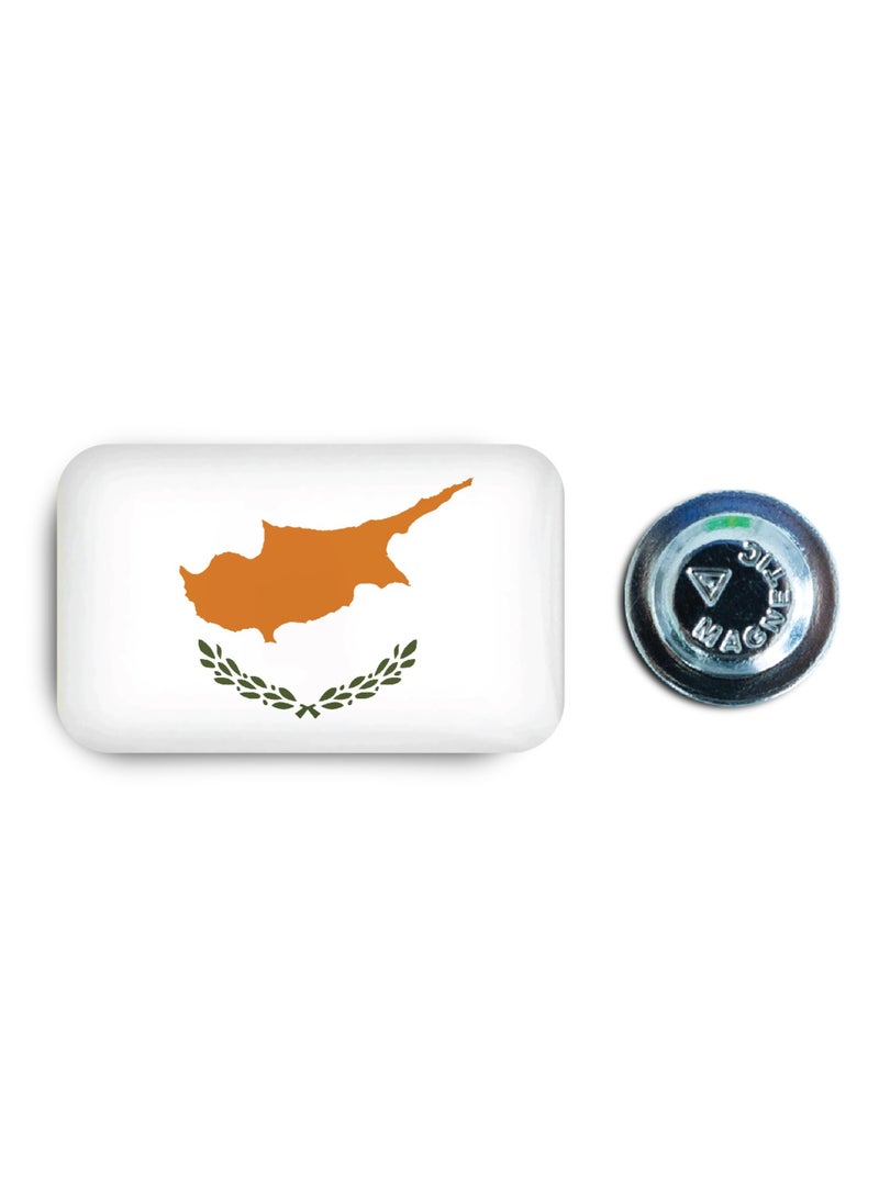 971ميديا شارة مغناطيسية بتصميم علم قبرص - Image 1